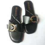 Women's Elegant Buckle Flat Slippers - Image 2
