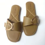 Women's Elegant Buckle Flat Slippers - Image 5