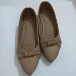 Stopy Women Crystal Bow Pointed Flat Pumps - Image 8
