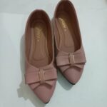 Stopy Women Pointed Toe Bow Flat Pumps - Image 6