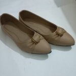 Stopy Women Pointed Toe Buckle Knot Flat Pumps - Image 2