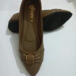 Stopy Women Pointed Toe Buckle Knot Flat Pumps - Image 3