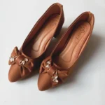 Crystal Pointed Heel Pumps - Image 2