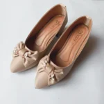 Crystal Pointed Heel Pumps - Image 4
