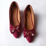 Crystal Pointed Heel Pumps - Image 7