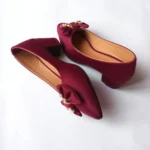 Crystal Pointed Heel Pumps - Image 8