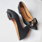 Crystal Pointed Heel Pumps - Image 11