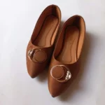 Crystal Ring Accent Pointed Flat Pumps - Image 4
